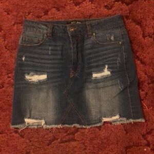 Jean skirt